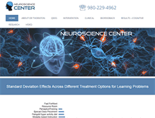 Tablet Screenshot of chp-neurotherapy.com